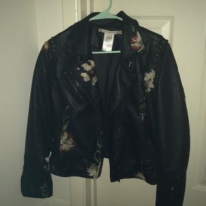 Chelsea and Violet Leather Jacket